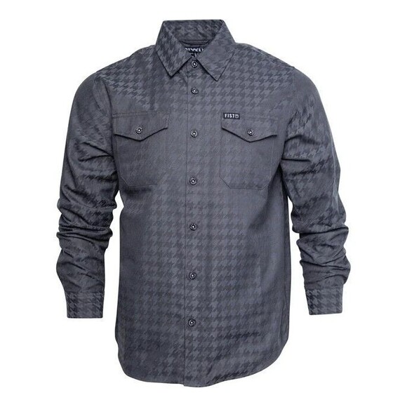 DIXXON Flannel Sz L Fist Handwear 3.0 Houndstooth Brand New In Hand Ships FAST! - Picture 1 of 3
